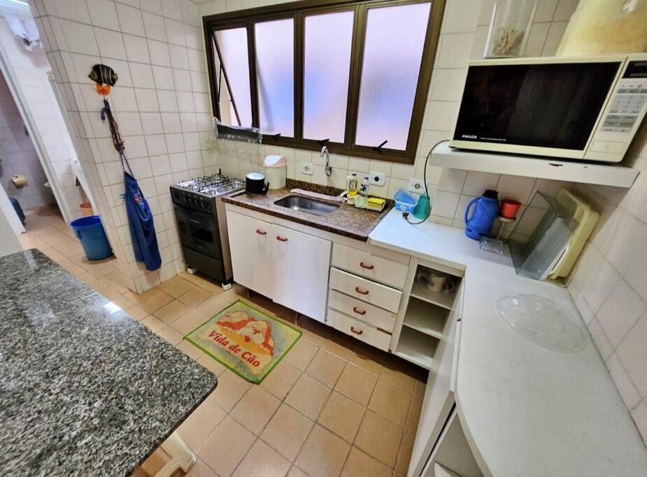 Apartamento No Guaruja Na Praia Da Enseada מראה חיצוני תמונה